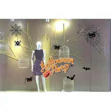 wall sticker fashionable halloween decorations shopping mall bar ktv static window glass pasteb 17a11