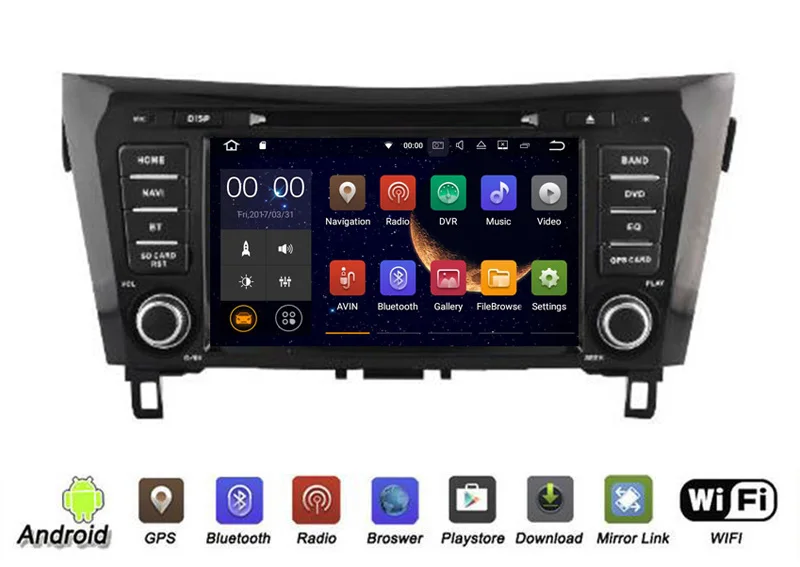 Perfect Yessun For Nissan X-Trail / Qashqai 2013~2016 Android Multimedia Player System Car Radio Stereo GPS Navigation Audio Video 1