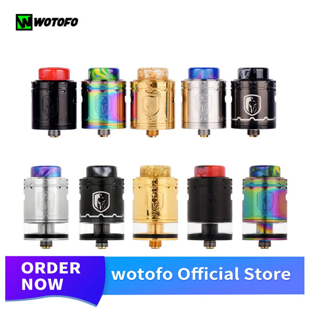 

Original Wotofo Faris RDTA Atomizer Vape Tank electronics Vaporizer Rebuilding Dripping RDA & RDTA 2-in-1 Tank Vape 510 Thread