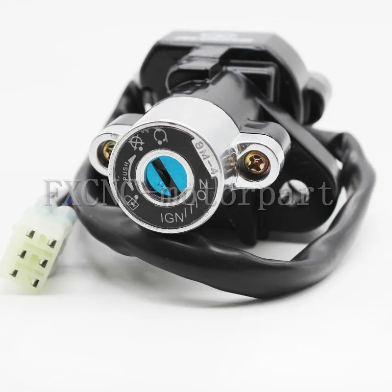 

Motorcycle Ignition Switch Lock Set 2 Master Keys Fit For Suzuki GSF650 Bandit 650 2005-2012 GSF1200 Bandit 1997-2005 GSF600