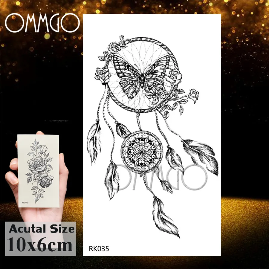 OMMGO любовь сексуальная девушка Временные татуировки стикер часть тела поддельные татуировки Косплей Пользовательские татуировки для женщин мужской боди-арт руки водонепроницаемый - Цвет: ORK035
