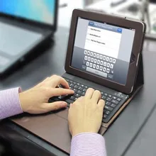 New For ipad 2017 with Keyboard Wireless Bluetooth Stand leather Protector cover For ipad Air 2 / Air 1 / A1822 / pro 9.7 Case