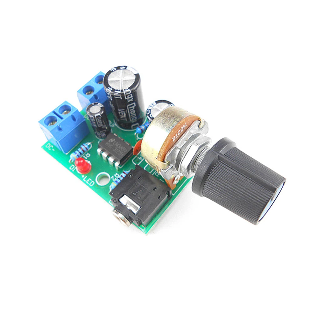 Новый LM386 аудио HIFI Мощность усилитель доска DC 3 V ~ 12 5 v мини Разъем мм