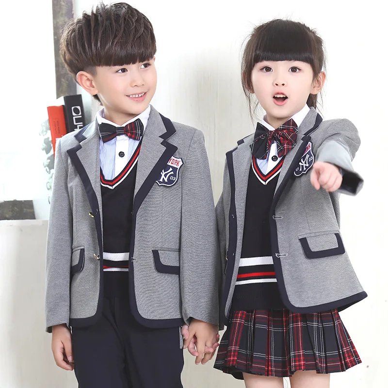 Костюм для мальчиков и девочек школьная форма детей|kindergarten uniform|uniform girlsmall school uniform