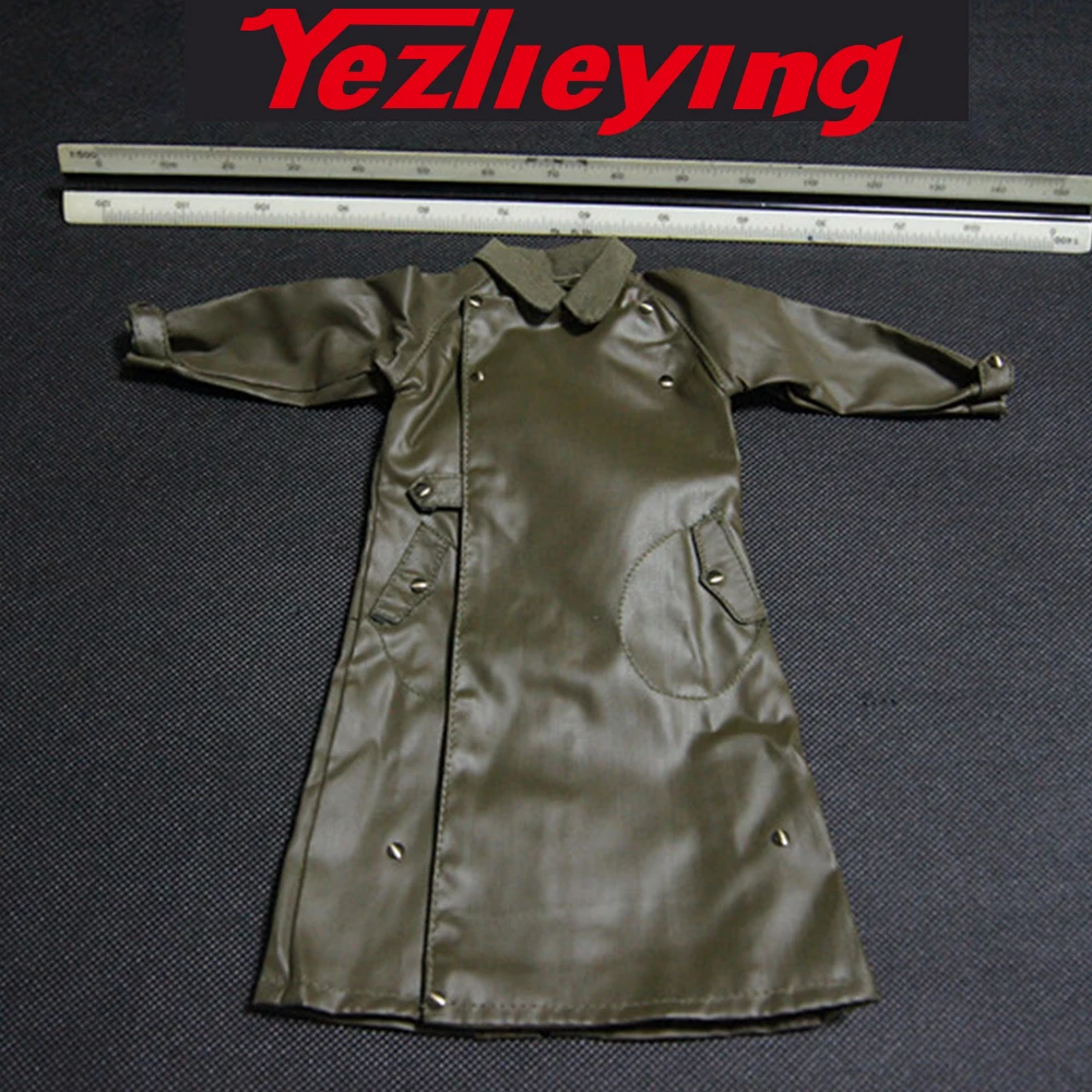 1:6 масштаб Женская одежда DIY рай DML DID Военный полицейский SS пальто кожи подходит для 12-дюймовый фигурка героя
