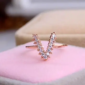Letter V New Style 18k Rgp Good Quality Fashion Gold Plated Zircon Crystal Ring Wholesale d Ring Size Hong Kong Ring Mountring Bidding Aliexpress Letter V New Style 18k Rgp Good Quality Fashion Gold Plated Zircon Crystal Ring Wholesale d Ring Size Hong Kong Ring Mountring Bidding Aliexpress