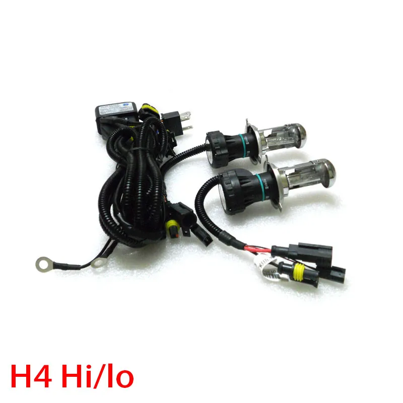 2X 35W Car hid bulb H4 Bi Xenon Light H4 Hi/Lo Beam HID Bulbs Bi Xenon