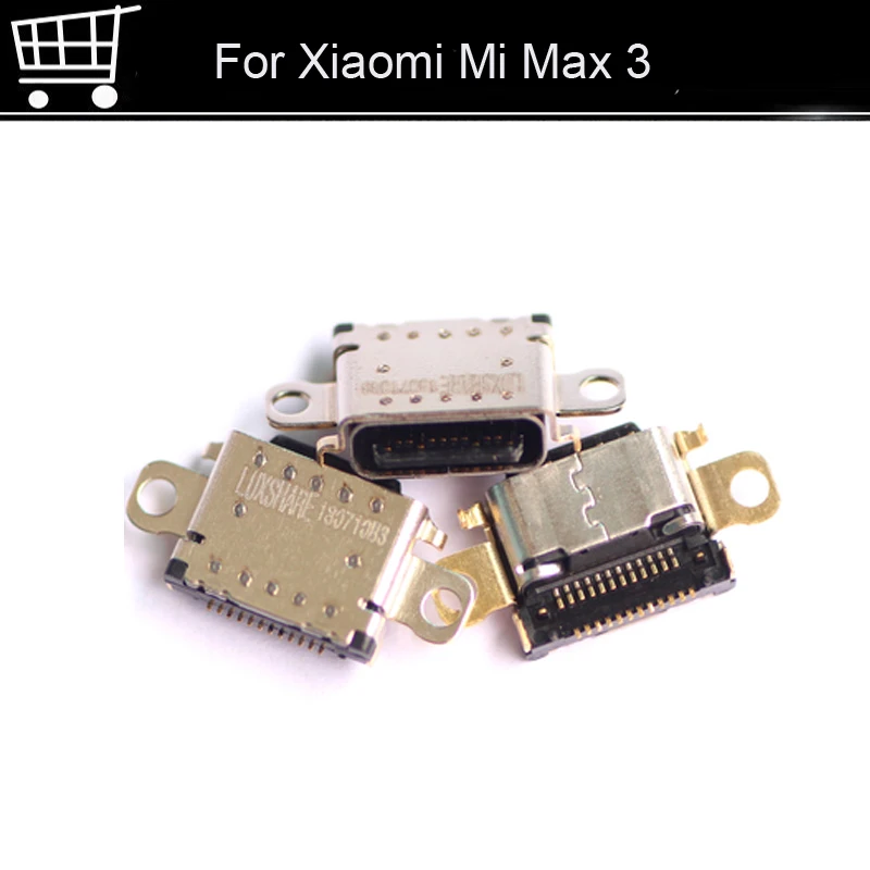 5PCS USB Dock Charging Port For Xiaomi Mi Max 3 Charger Connector Parts Repair Spare Replacement | Мобильные телефоны и