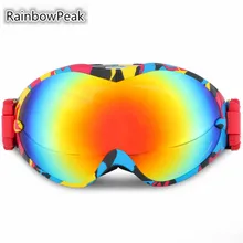New ski goggles Snowboarding Double anti-fog Mountaineering climbing goggles Large spherical snow glasses Skiing Eyewear