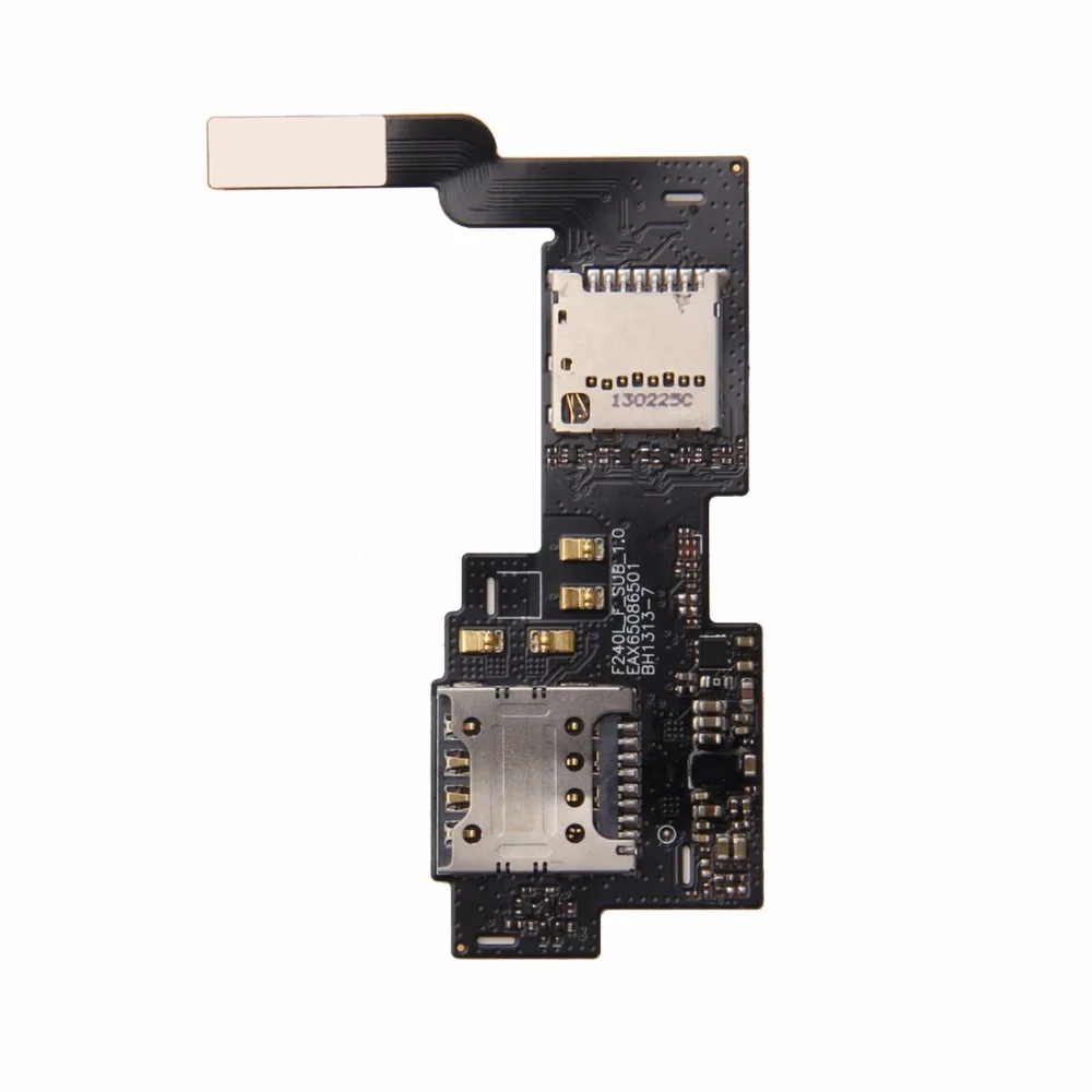 iPartsBuy IM Card and SD Card Reader Flex Cable for LG Optimus G Pro / F240