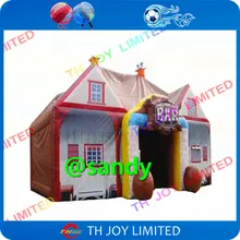 Воздуха к двери, 10*5*6 mH надувной паб палатка, надувной паб, бар, портативный надувной паб для продажи