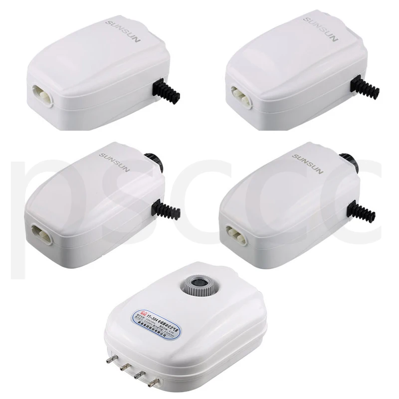 

Aquarium Air Pump Fish Tank Mini Silent Compressor Single Double Outlet Oxygen Pumps Aquariums Aquatic Accessories