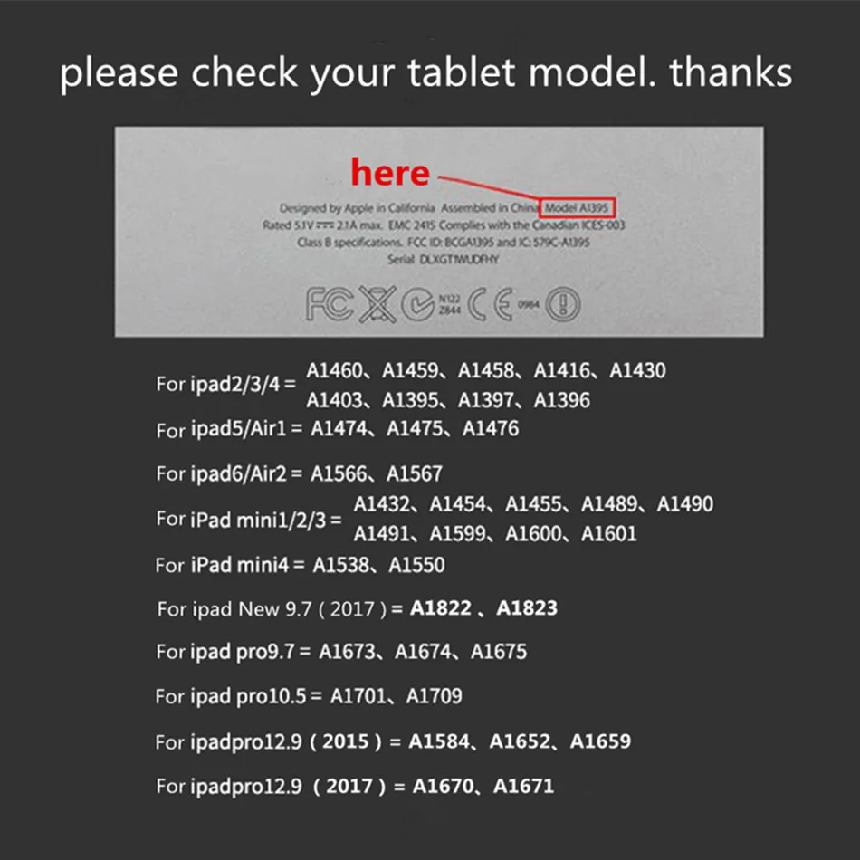 Чехол для iPad 9,7, ультра тонкий чехол с автоматическим режимом сна для iPad 9,7 дюймов и выпуска. Модель A1823 A1893 A1954+ пленка+ ручка