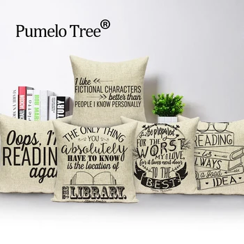 

Letter nordic cushion cover black white cushions home decor Custom pillow cover linen Simple outdoor cushions throw pillows