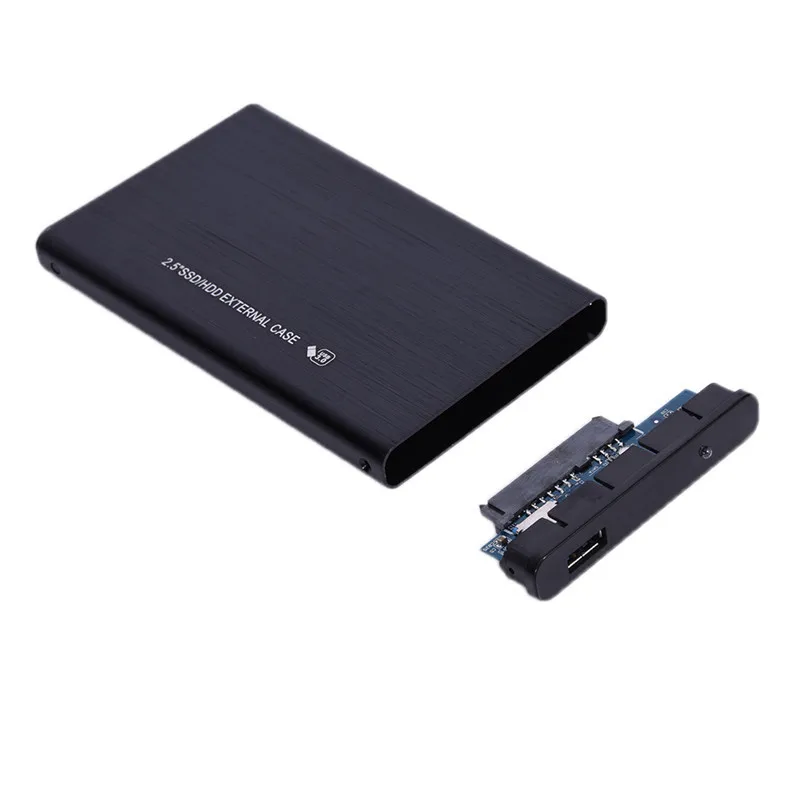 

New 2.5 inch HDD hard drive cartridge sata notebook external cover SATA3.0 to USB 3.0 Enclosure Aluminum Alloy Case Dropshipping