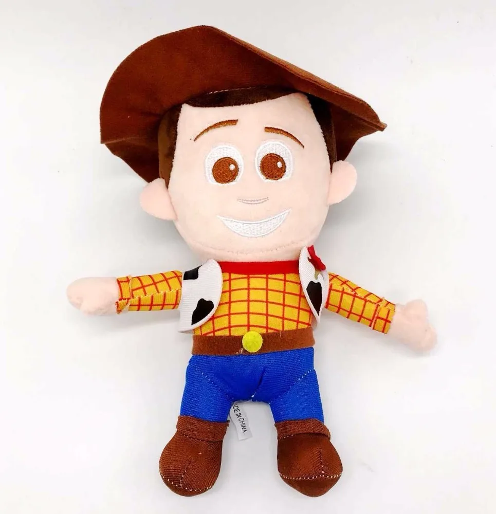 Hot Buzz Woody Toy Story Plush Dolls Woody& Buzz Lightyear Plush Dolls Soft Stuffed Toys For Children Birthday Christmas Gifts