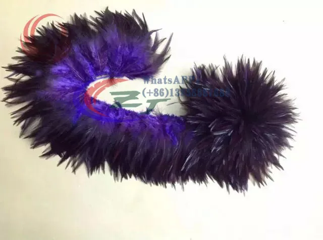 1 комплект, 900 шт, нанизанное петухом перо, 5-6 дюймов, куриное крафтовое перо для костюма, шляпы, вечерние украшения маски - Цвет: purple