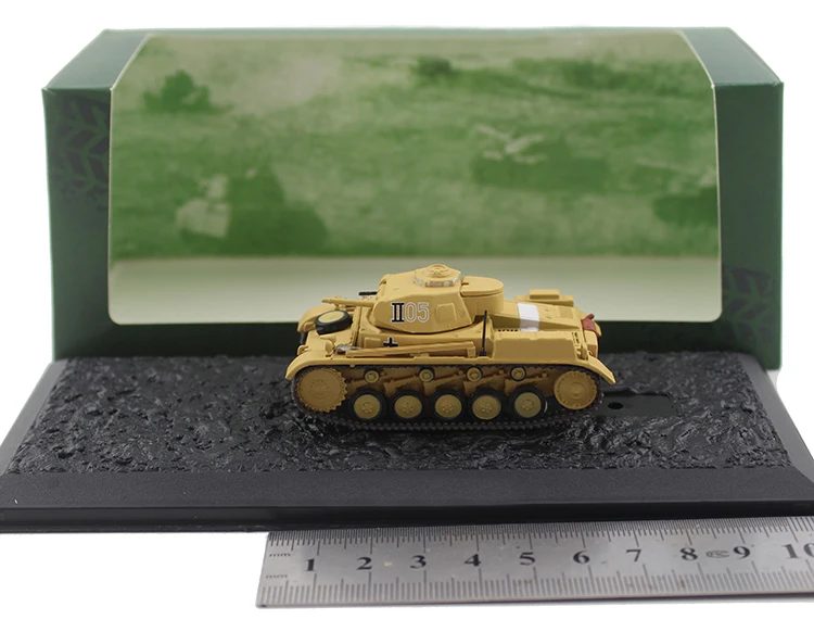 Специальное предложение rare 1:72 Pz.Kf w.II F итальянский бак тип 2 военная модель из
