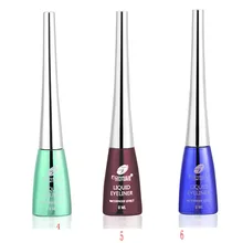 Жидкая подводка для глаз Цвет макияж металлический блестящий глаз тени для век водоустойчивые, блестящие жидкая подводка для глаз HB88