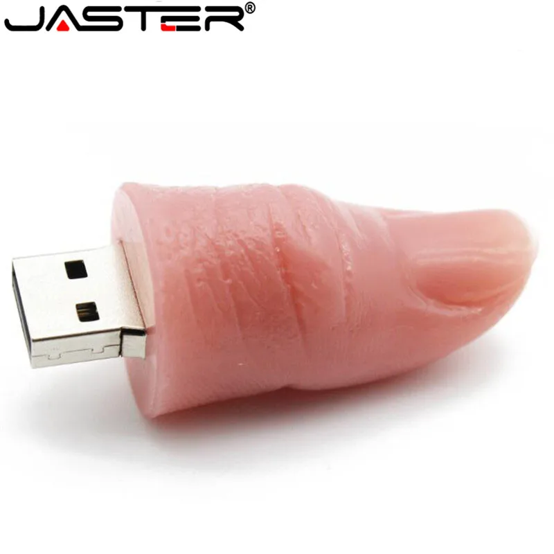 USB флеш накопитель JASTER thumb first finger u диск Creativo Pendrive в подарок|USB флэш-накопители| |