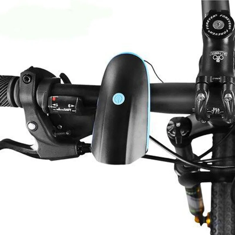 

Mountain Bicycle Lights Waterproof Handlebar Headlight For Bike Split Line Control Speaker USB Chargeable Three Light Modes