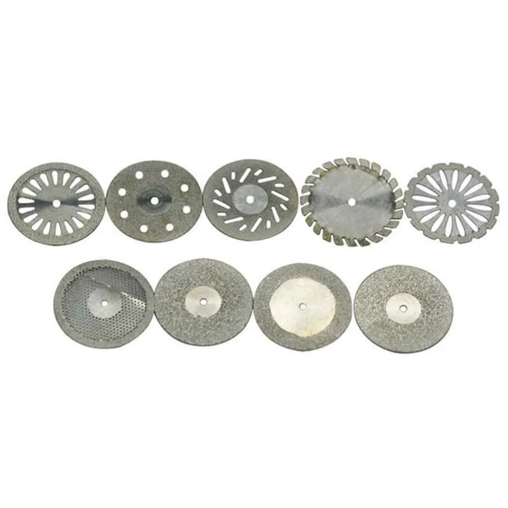 10pcs Dental Lab Diamond Disc for Dental Cutting Plaster Dental Disc