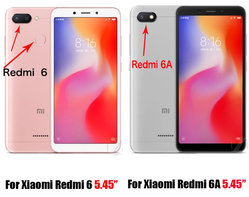 Чехол-подставка для Xiaomi Redmi 6A 5,4" силиконовый бампер пластиковый жесткий чехол с подставкой на Redmi 6A чехол Coque Fundas Redmi 6A