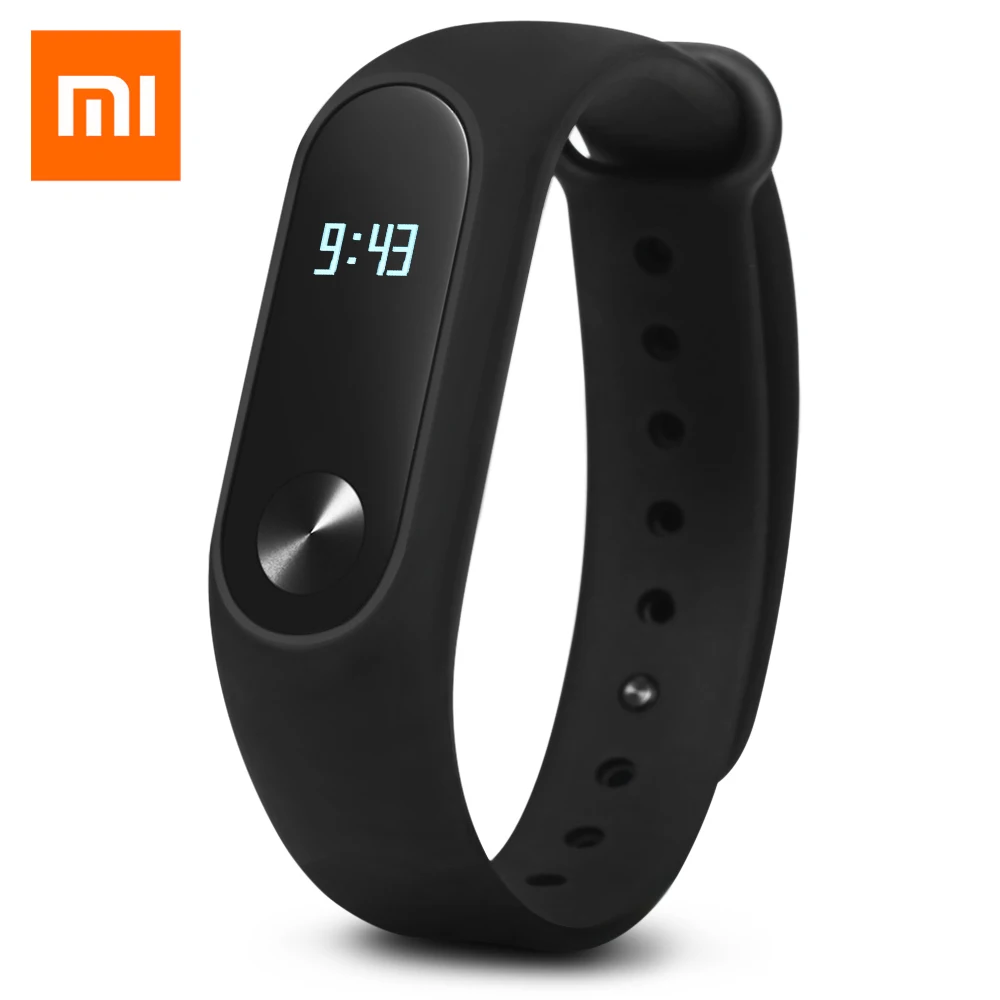 Оригинальный Смарт браслет Xiaomi Mi Band 2 спортивные часы Bluetooth 4 0 с мониторингом