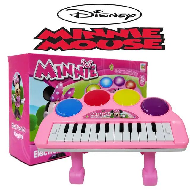 MINNIE MOUSE KIDS ELECTRONIC PIANO KEYBOARD ORGAN EDUCATION MUSICAL