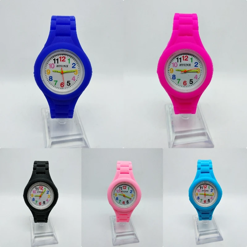 Детские простые женские часы с цифровым узором для девочек и мальчиков, повседневные кварцевые часы, модные женские наручные часы, детские