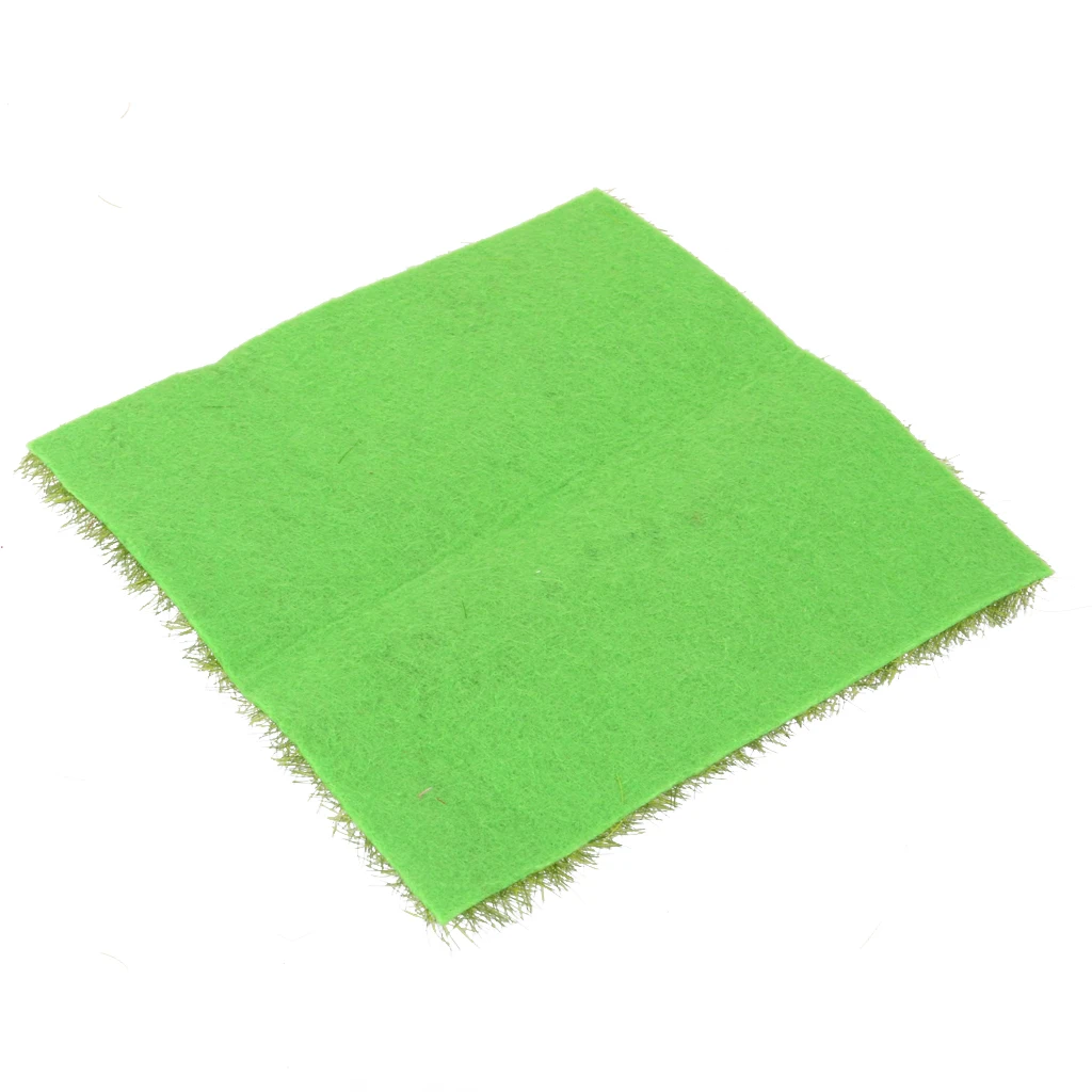 Micro Landscape Moss Ornament Turf Faux Lawn for Miniature Garden Decor DIY Artificial Grass Mat Plastic Synthetic