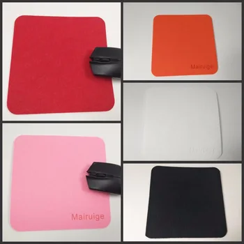 

Yuzuoan Square Lowest Price Cartoon Soft Felt Mouse Pad for Laptop Notebook Computer Mousepad Table Mat Decorate Your desk