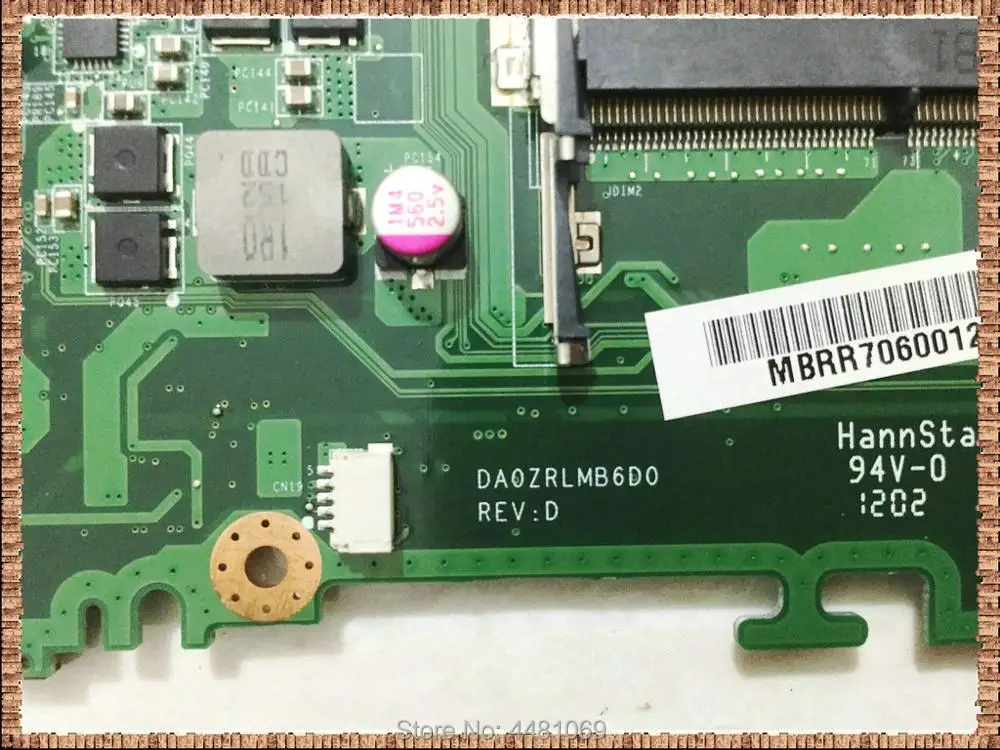 DA0ZRLMB6D0 для acer aspire 5349 5749 материнской MBRR706001 Мб. RR706.001 основная плата HM65 UMA DDR3 100% рабочий