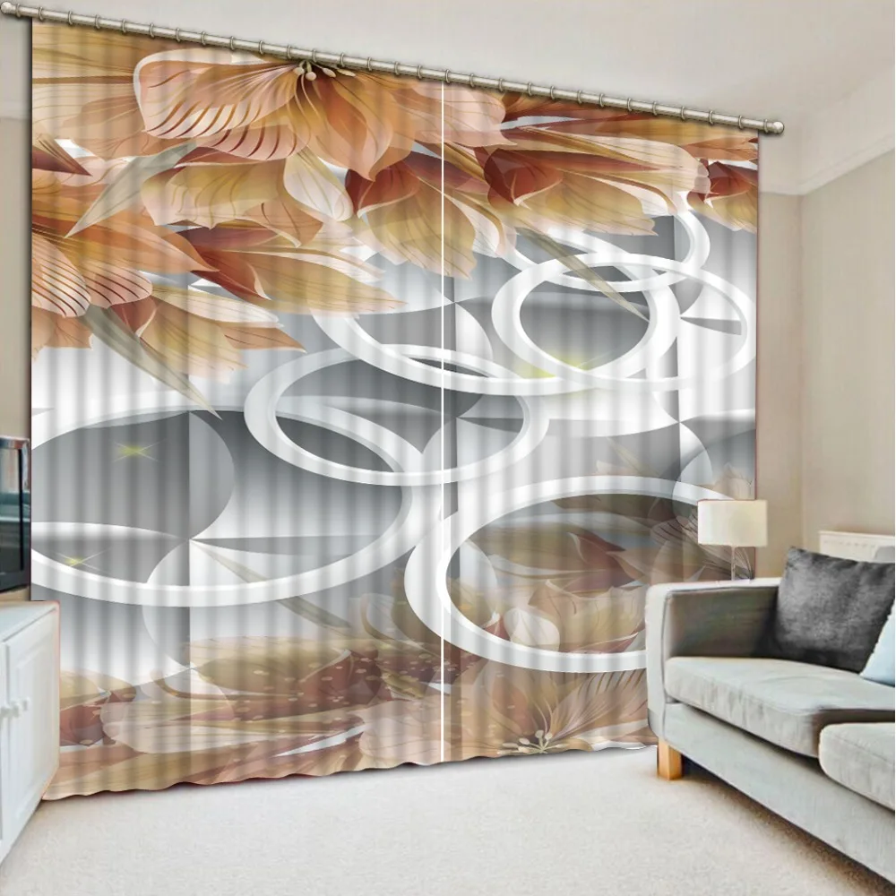 3D Window Curtain Dinosaur print Luxury Blackout For Living Room lily curtains | Дом и сад