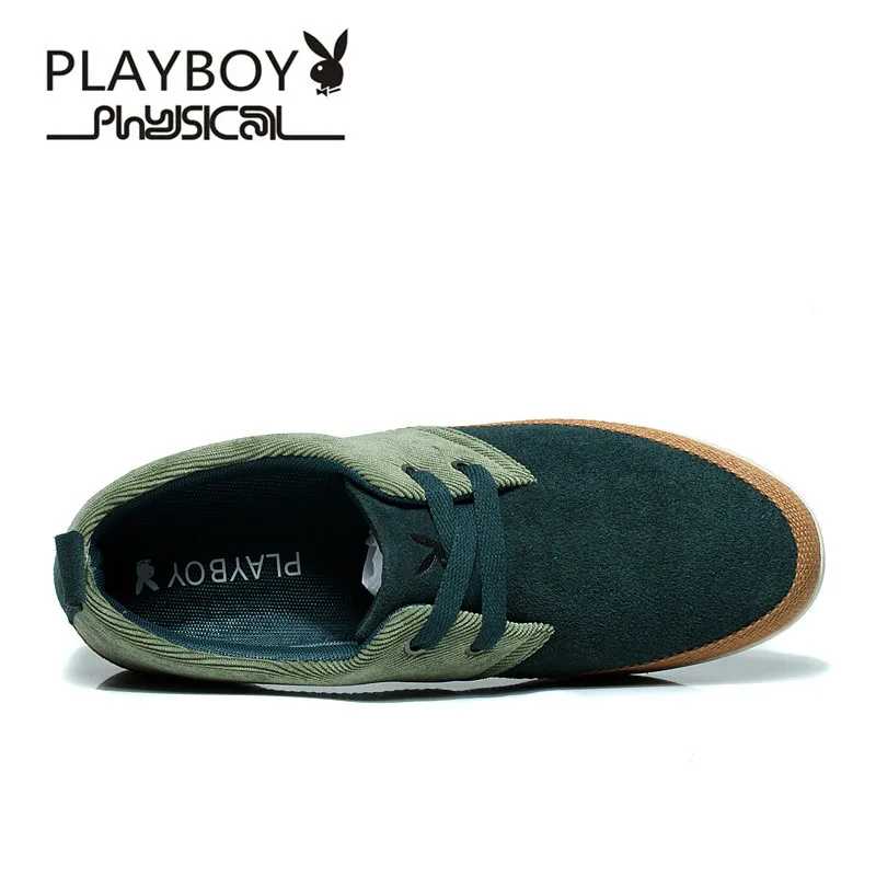 Playboy Мужские повседневные Лоферы Лето г. Вельветовая обувь для вождения Туфли без каблуков мокасины для Для мужчин туфли на шнуровке
