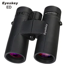 Eyeskey ED Glass Objective Lenses High Definition Waterproof Binoculars Bak4 Prism Golden Magnification Hunting Telescope ovarian magnification model