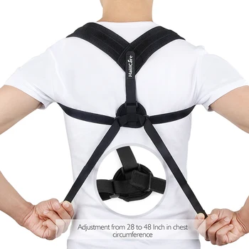 Orthopedic Back Posture Corrector Upper Back Shoulder Brace Clavicle Support Adjustable Shoulder Clavicle Brace Belt