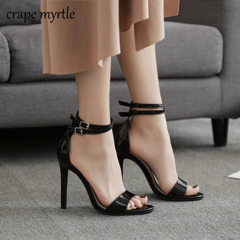 

Summer Gladiator Sandals Women Shoes Stiletto High Heels Sandals Open Toe heels Sexy Party Dress Sandals Women Female YMA372