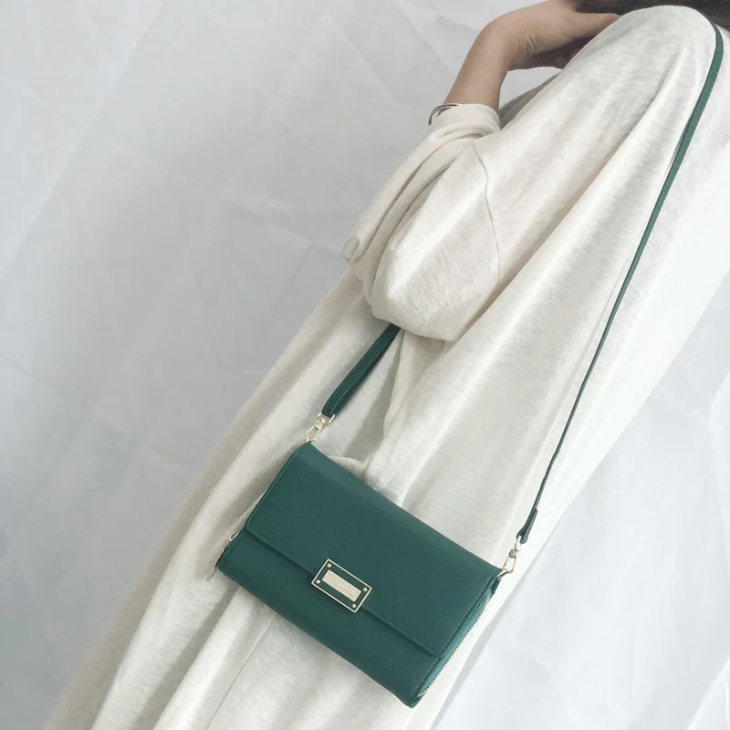 WEICHEN 2019 New Multi-functiona Ladies Shoulder Bag & Clutch Big Capacity Leather Female Wallet Purses Messenger Bag Women NEW