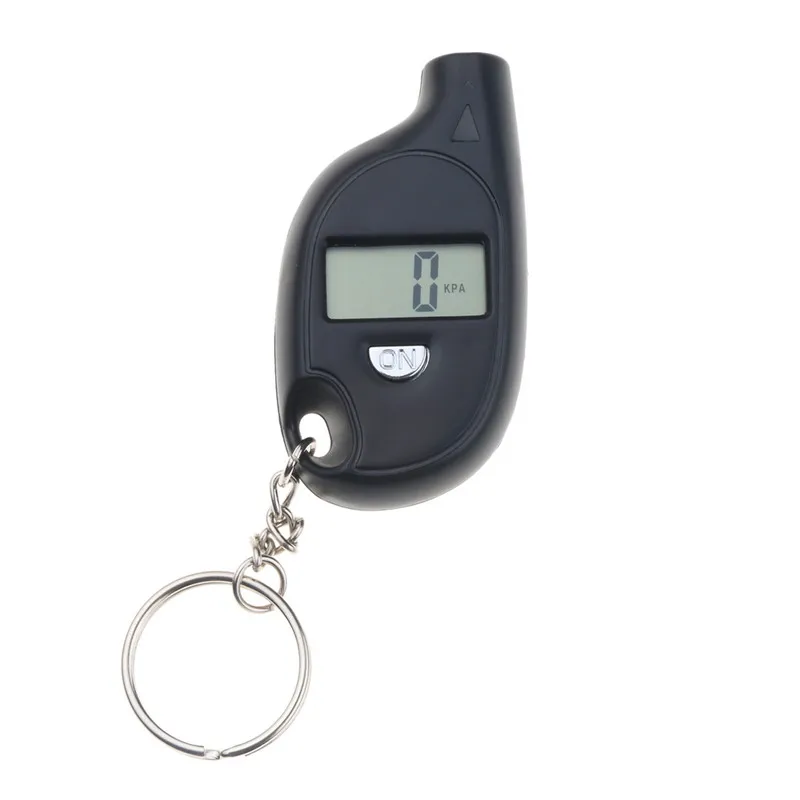 Mini LCD Digital Tire Pressure Gauge TPMS Tools Car Bike Motor Tyre Pressure Tester Air Pressure Checker Adapter 6