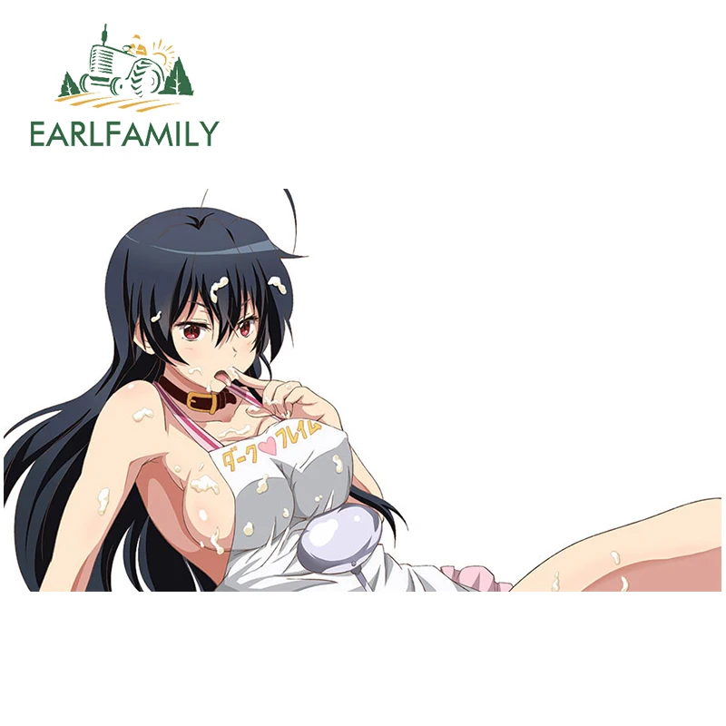 

EARLFAMILY 13cm x 7.3cm Car Styling Chuunibyo Demo Koi ga Shitai! Takanashi Touka Anime JDM Vinyl Decal 3D Car Sticker