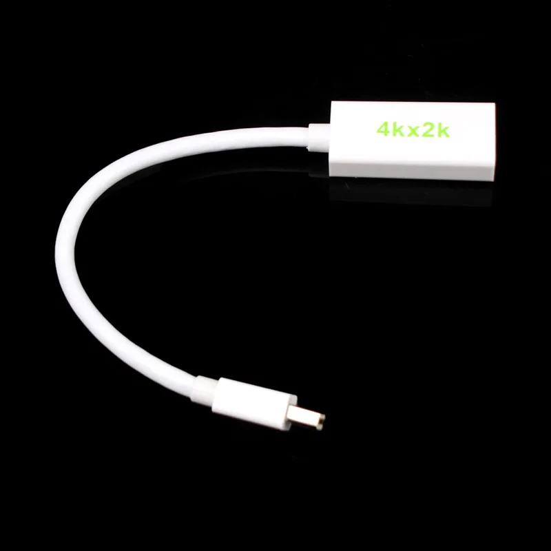 4 К Разрешение Thunderbolt Mini DisplayPort DP к HDMI Кабель-адаптер для MacBook Air Pro #96071