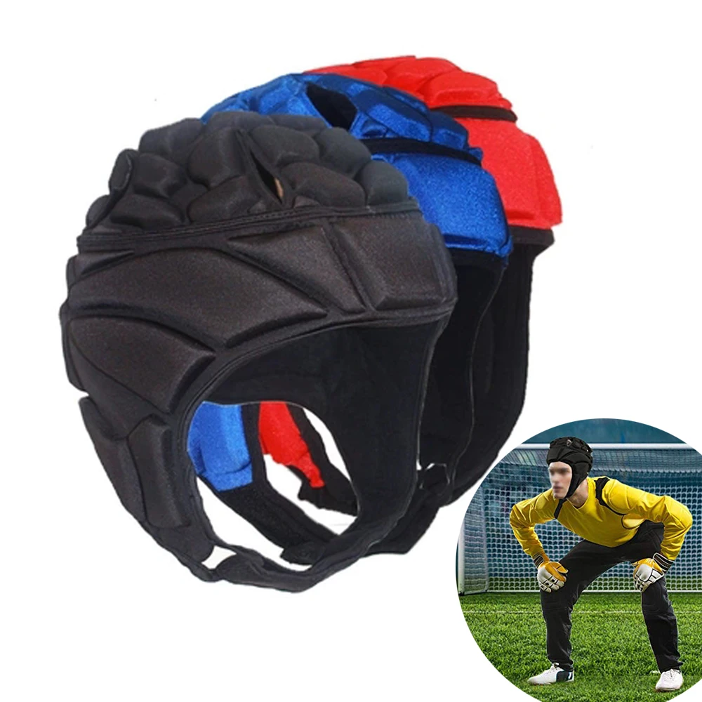 

sports boxing Jujitsu Head Protector Pressional football Goalkeeper sponge helmet soccer Training Rugby Helmet