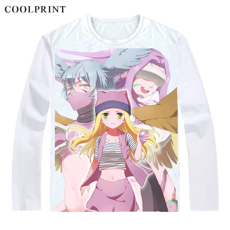 Style 18 Dejitaru Monsuta Digimon 4 футболки многоцветные рубашки с длинными рукавами Digimon Frontier Dejimon Furontia Takuya Kanbara Косплей рубашка - Цвет: Style 18