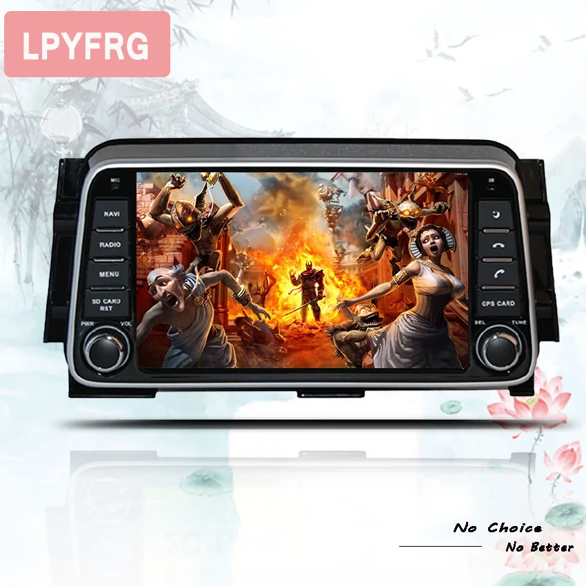 Cheap 8" Deckless Android 9.0 4G+64G Head unit For Nissan Kicks Micra 2014~2019 GPS Player Radio Audio Navi Stereo MAP In dash No DVD 4