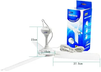 

ZHONGLIAN fd10-90 ceiling fan micro plastic fan leaf small electric fan high winds mute student dormitory home DIAMETER 900mm