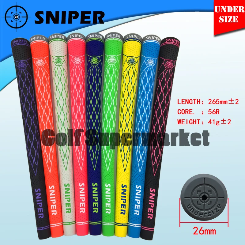 SNIPER UNDERSIZE 56R golf grip эксклюзивные продажи превосходное качество нескользящая одежда всепогодные Захваты 13 шт./лот/смешанные цвета