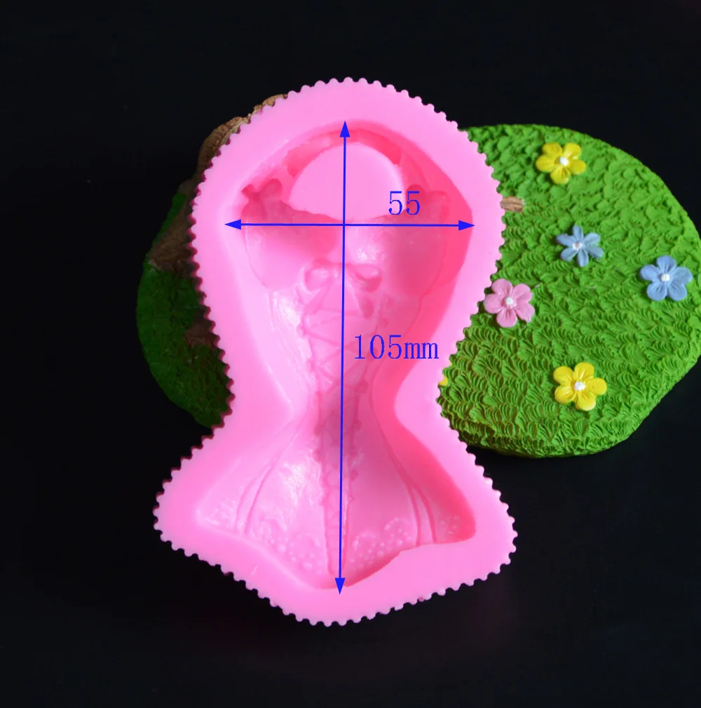 Корсет купальник кружева торт Силиконовая форма помадка плесень свадебный торт инструменты День рождения торт украшения инструменты форма для шоколадной мастики
