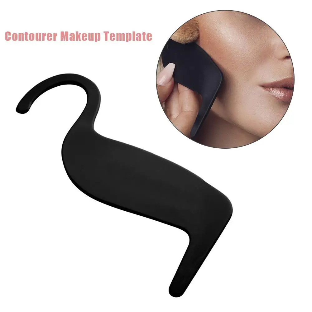 

1pc Makeup Contour Eye Liner Card Tools Eye Eyeliner Stencil New Design Eyeliner Stencil Models Eyebrow Template Shaper Tool