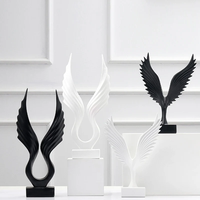 

New Hot Roc Bird Resin Desk Ornament Spreads Wings Shape Decor Crafts for Home Office SMD66